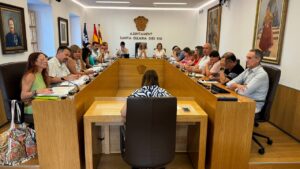 Pleno Ayuntamiento de Santa Eul&agrave;ria.