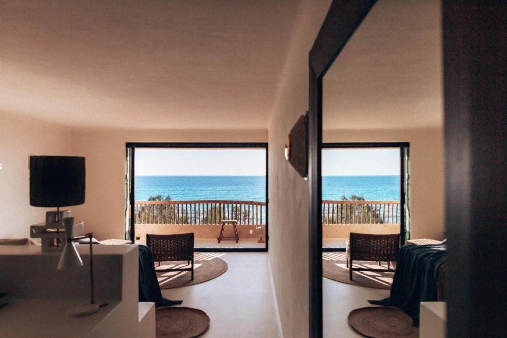 Una de las habitaciones de Casa Formentera.