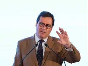 El presidente de la Confederaci&oacute;n Espa&ntilde;ola de Organizaciones Empresariales (CEOE), Antonio Garamendi
