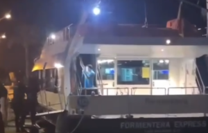 Agresor en el Puerto de Ibiza.
