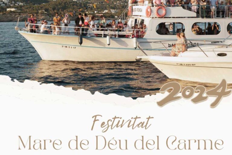 Celebraciones por el Día de la Virgen del Carmen en Sant Antoni