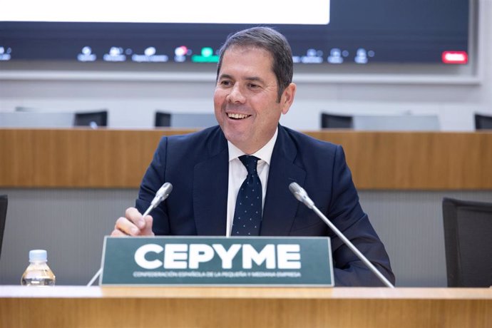 El presidente de Cepyme, Gerardo Cuerva