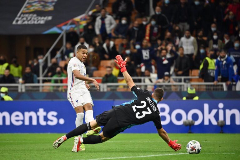 España Francia por la Uefa Nations League.