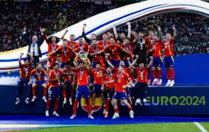 Esp&aacute;&ntilde;a campe&oacute;n de la Eurocopa.