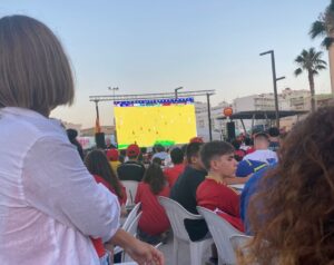 Retransmisi&oacute;n de la final de la Eurocopa.