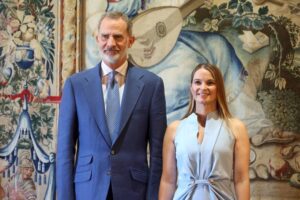 Felipe VI y Marga Prohens