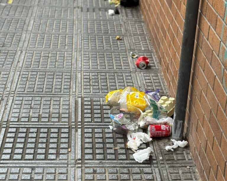 Basura en Ibiza.