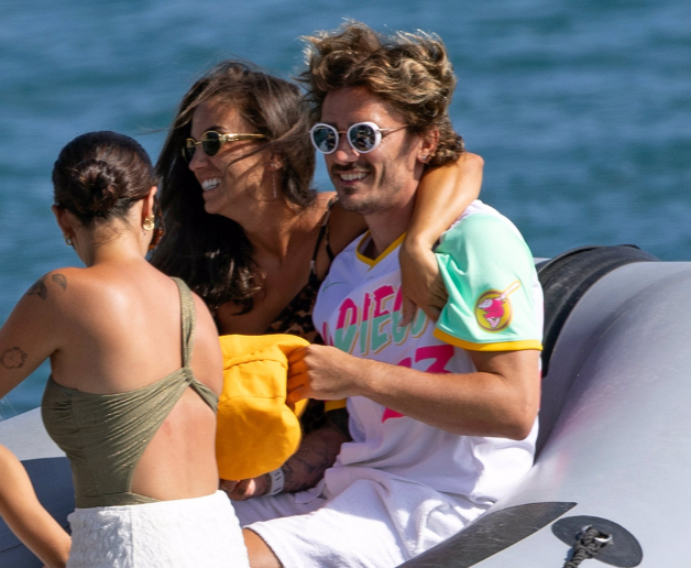 Griezmann en Ibiza.