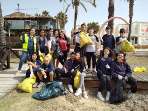 Movimiento Banderas Verdes en Sant Antoni.