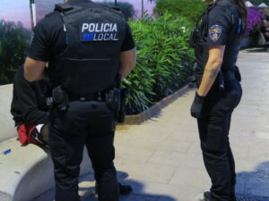 Polic&iacute;a Local de Sant Antoni.
