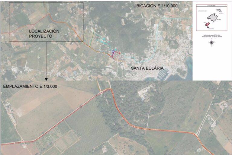 Abaqua renovará el ramal este de la conducción de agua desalada de Ibiza