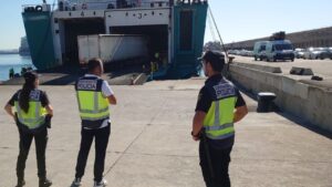 Polic&iacute;a Nacional.