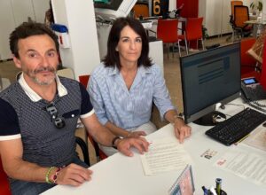 Los consellers de Psoe, Rafa Ram&iacute;rez y Ana juan