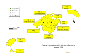 Reservas h&iacute;dricas en junio en Baleares