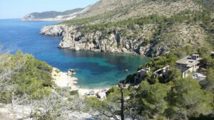 Ruina de Cala d&rsquo;en Serra en Sant Joan.