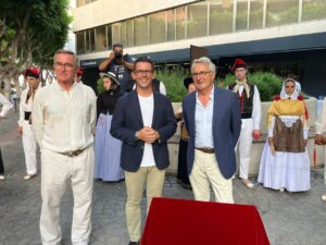 Xico Tarr&eacute;s, Rafa Triguero y Enrique Fajarn&eacute;s.