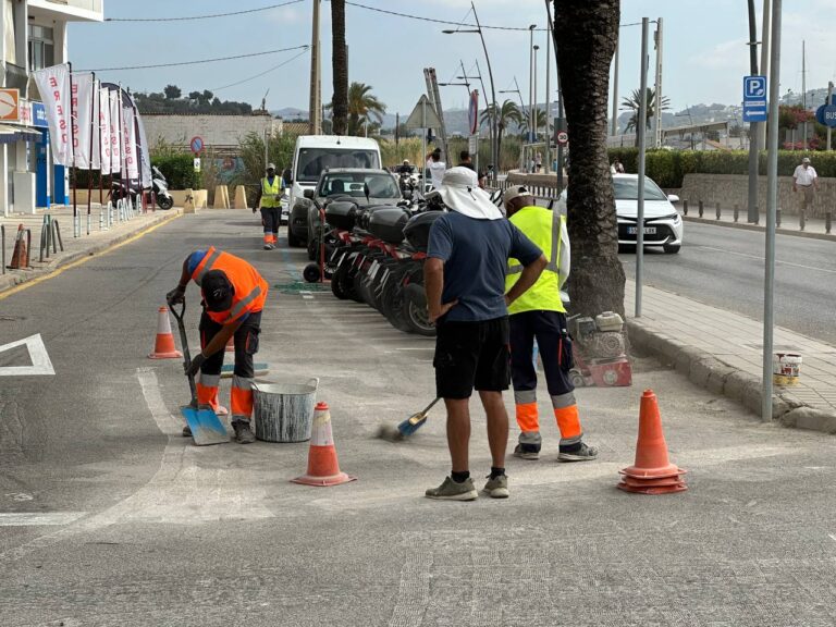 Obras en Es Pratet.