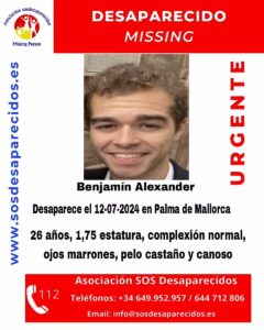 Imagen y descripci&oacute;n del desaparecido