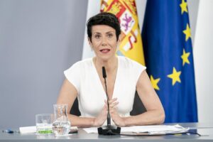 La ministra de Inclusi&oacute;n, Seguridad Social y Migraciones, Elma Saiz.