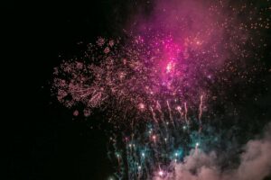 8 de agosto fiegos artificiales