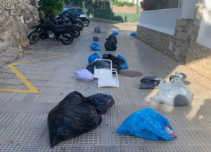 Basura en la zona de Talamanca.