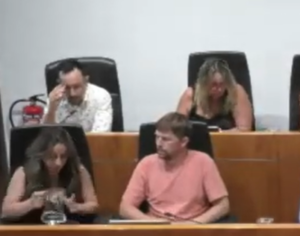 Rafa Ruiz durante su ataque a Pedro Matutes Barcel&oacute;.