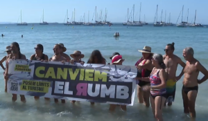 Manifestaci&oacute;n de Canviem el Rumb. Foto: IB3