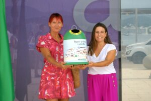 Ganadora del premio en Sant Antoni.