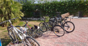Bicicletas abandonadas en Sant Antoni.