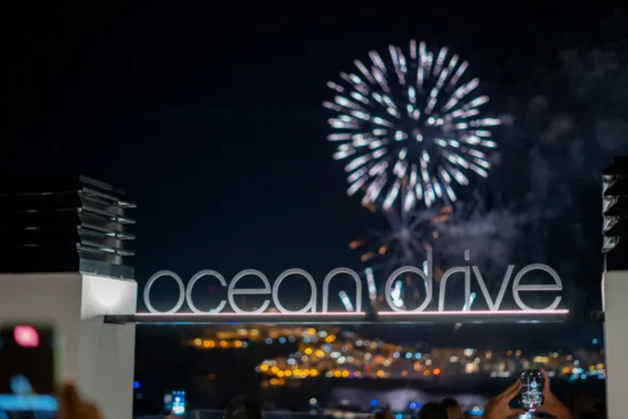 Las vistas desde OD Sky Bar en Ocean Drive Las vistas desde OD Sky Bar en Ocean Drive