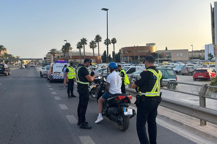 Policía Local de Ibiza.