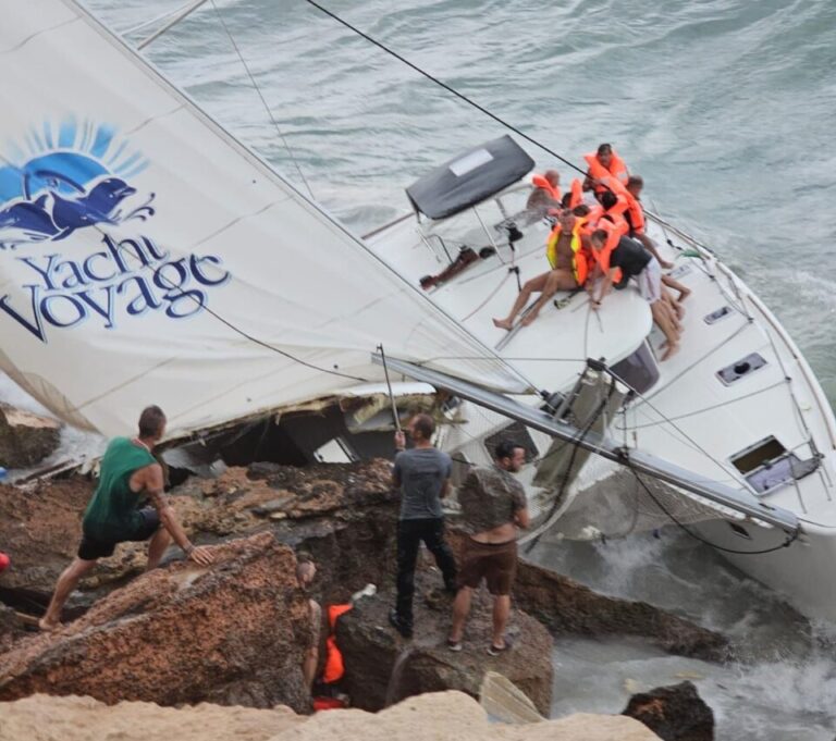 Rescate en Cala Saona. Foto RadioIlla Caterina Ferrer Ferrer