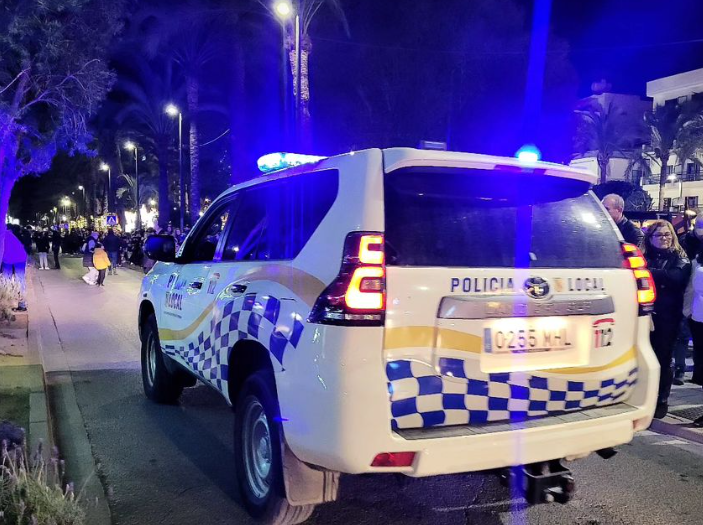 Policía Local de Sant Antoni.