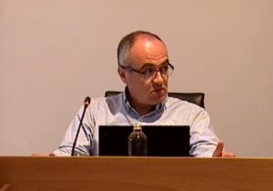 El secretario del Consell de Formentera, &Agrave;ngel Custodio Navarro.