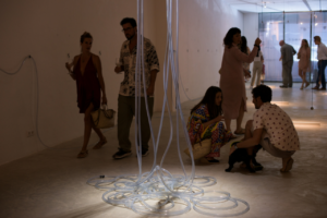 As&iacute; es la exposici&oacute;n d HIDRO LOGICAL en La Carpinter&iacute;a (ph prensa)