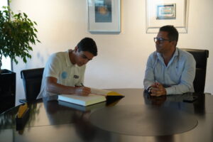 Jordi Mar&iacute;, junto a Rafael Triguero.