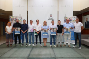 Presentaci&oacute;n de la I Vuelta Cicloturista a Ibiza Junior Hermanos Parrot.