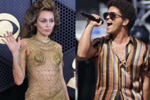 Miley Cyrus, demandada por plagiar a Bruno Mars en su &eacute;xito Flowers