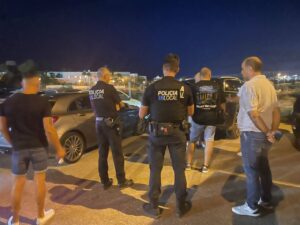 Operativo contra el transporte ilegal del Consell de Ibiza.