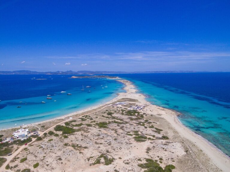 Playa de ses Illetes en Formentera.