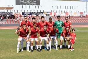 SD Ibiza en el estadio S&aacute;nchez y Vivancos.