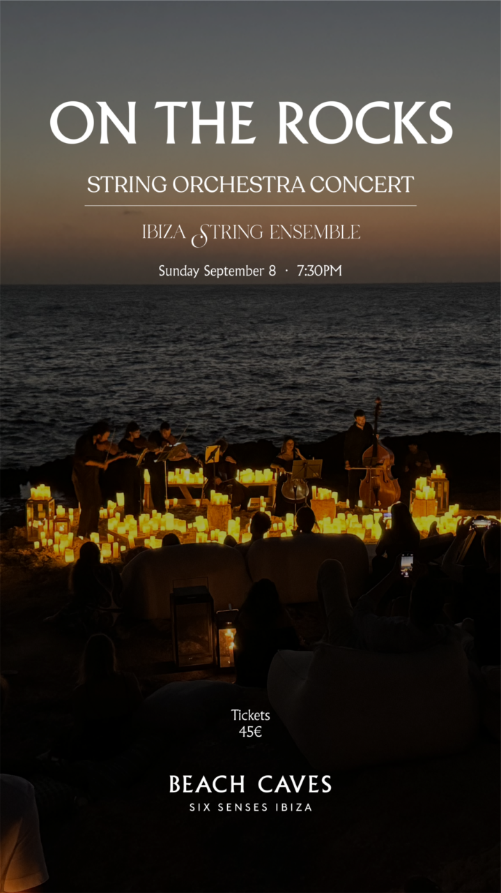 Un concierto de cuerdas a la luz de las velas en Six Senses 