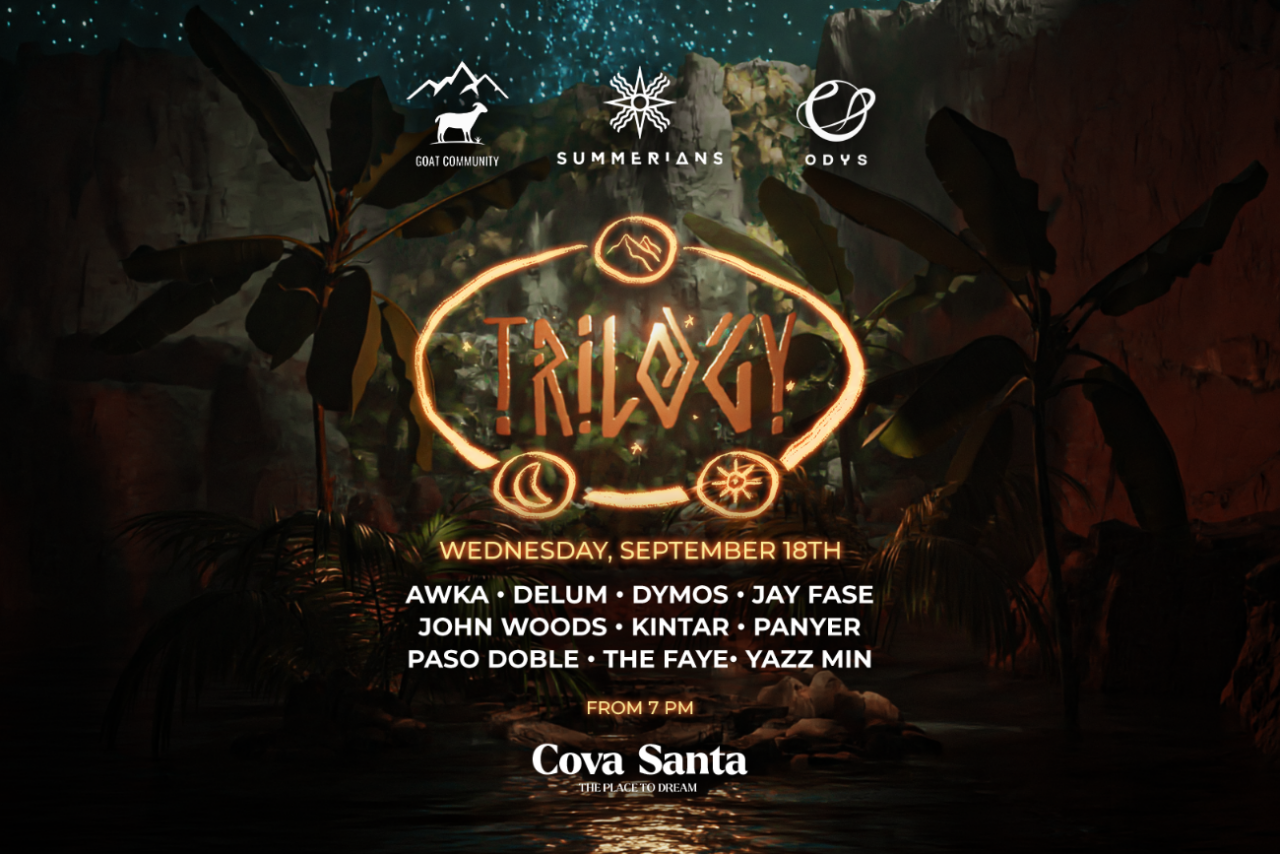 Trilogy se presentará este miércoles 18 de septiembre en Cova Santa (ph press) Trilogy se presentará este miércoles 18 de septiembre en Cova Santa (ph press)
