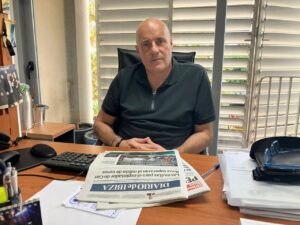 Jos&eacute; Luis Ben&iacute;tez, en su despacho en Grupo Palladium.