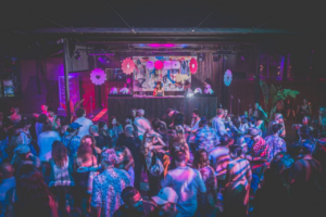 As&iacute; es la fiesta GOZO en Cova Santa ( ph @GOZO ibiza)