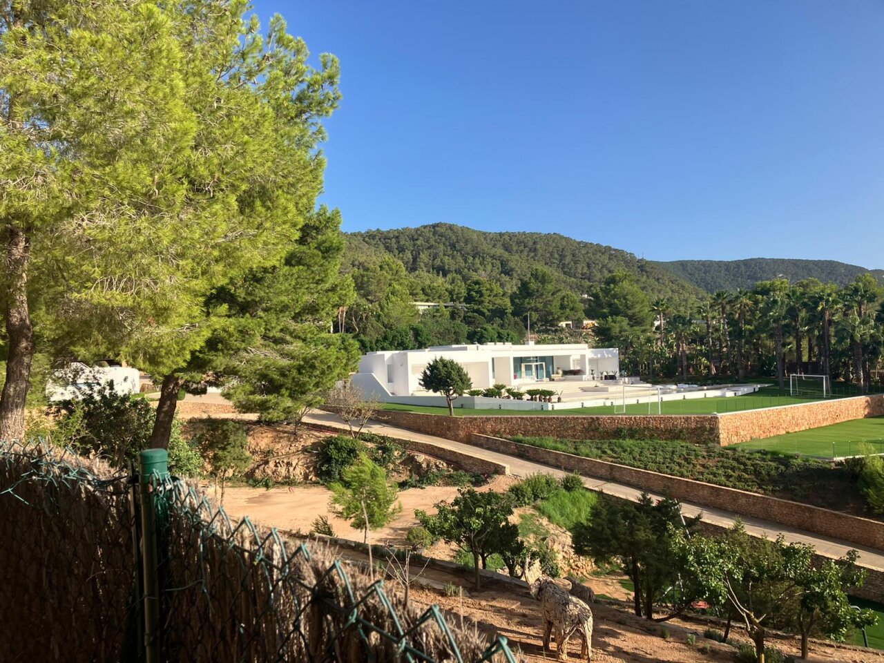 Messi's house. Photo La Voz de Ibiza