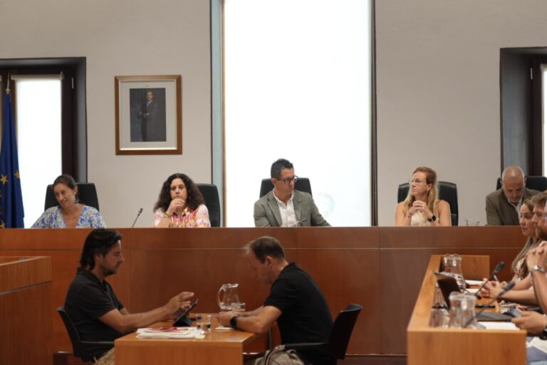 Pleno del Ayuntamiento de Ibiza.