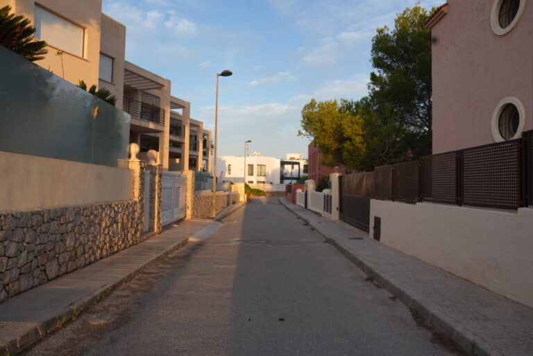 Obras en la calle de Barbaria