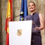 La presidenta del Govern, Margalida Prohens, en una rueda de prensa.