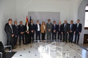 Presentaci&oacute;n en el Ministerio de Cultura del borrador del dossier de la candidatura transnacional de la UNESCO.